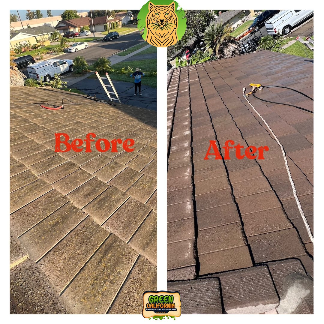 Best Quality Roof Washing Performed in Costa Mesa,92626, Orange County, California. Thumbnail