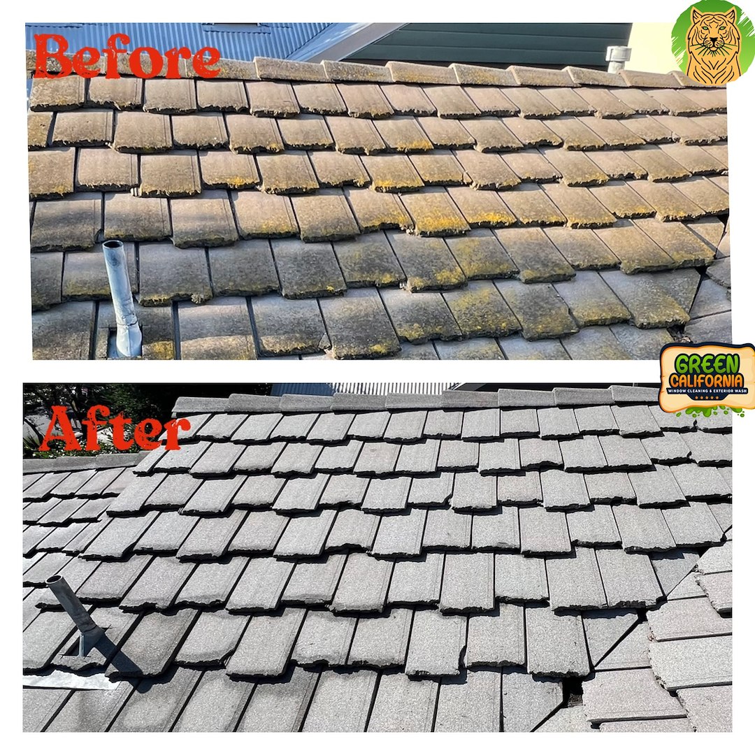 Best Quality Roof Washing/Roof Cleaning Service performed in the city of West Hollywood,Los Angeles County, California. Thumbnail